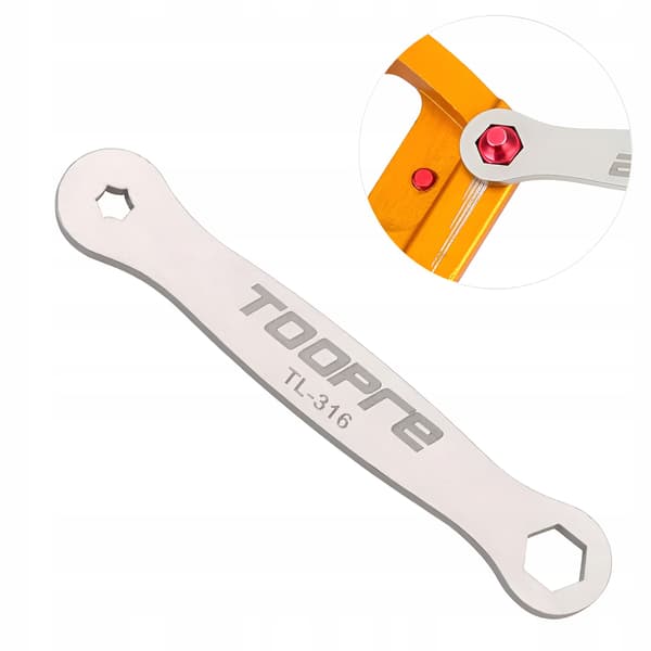 Torx cykelpedalstift til afmontering/udskiftning