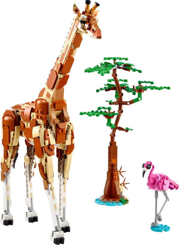 LEGO Creator Safari Vilde Dyr 780 Delt Sæt (31150)
