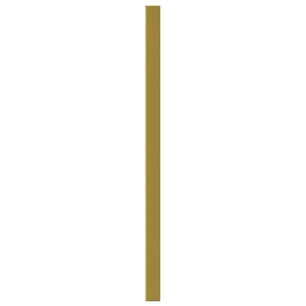 vidaXL skabsgreb, 10 stk., guld, 224 mm, rustfrit stål