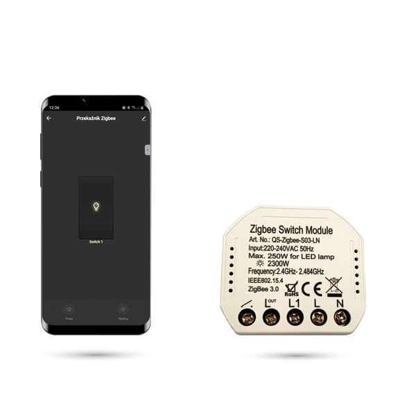 Zigbee Tuya spændingsfri ovncontroller