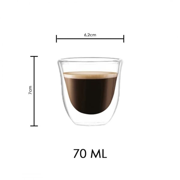 Termoglas 70 ml til kaffe 1 stk. SZK31