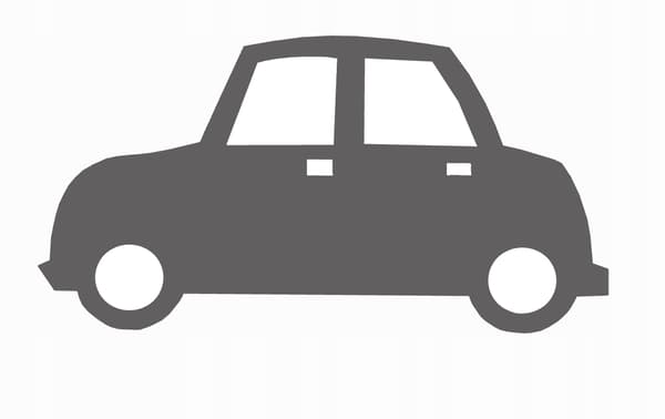 Børns dekorative vedhæng CAR