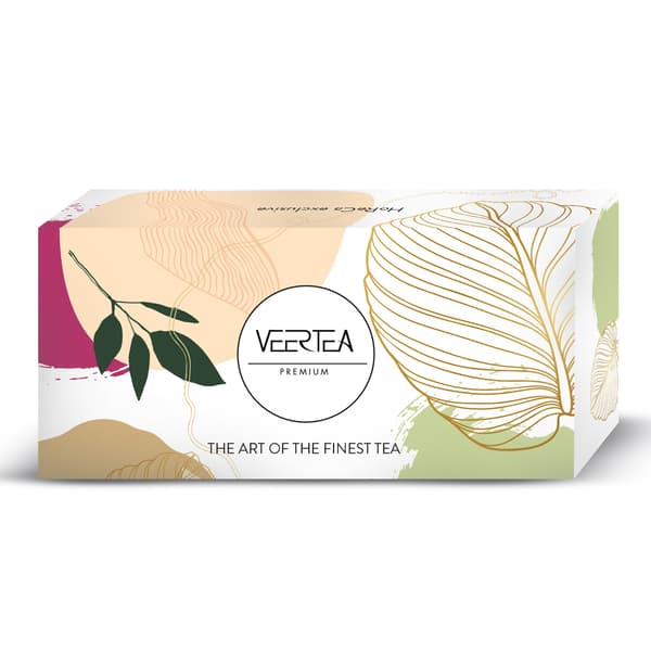 Veertea hallon-tranbär infusionsset 2 g 100 kuvert