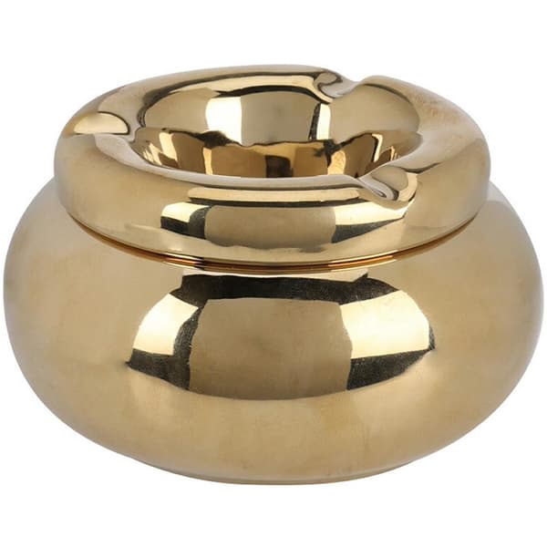 Guld dolomit askebæger 11 cm