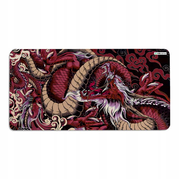 STOR MUSEMÅTTE 100x50 XXXL KBcustom Dragon Desk 95