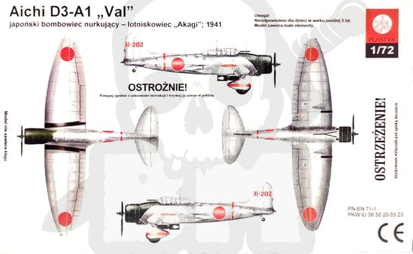 PLS028 Aichi D3-A1 Val