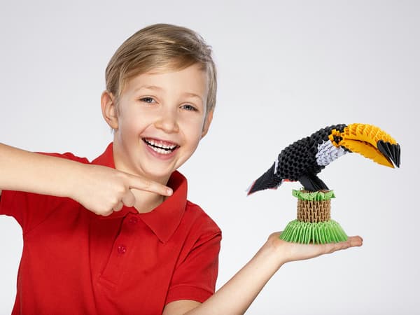 Origami 3D - Tukan