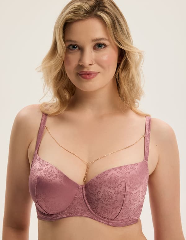 Charm Esotiq Vadderad BH | Dammig Rosa 75F