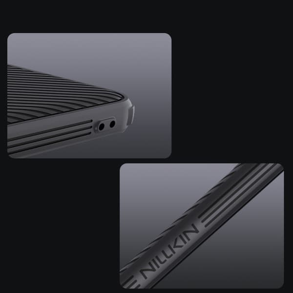 Etui til OnePlus 13, Nillkin-beskyttelse, CamShield Pro, sort