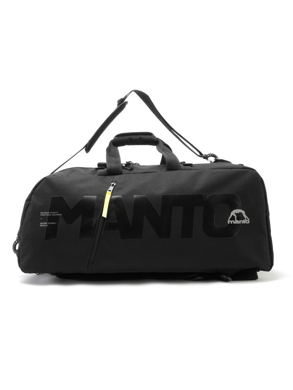 MANTO BLACKOUT urheilukassi/reppu Musta