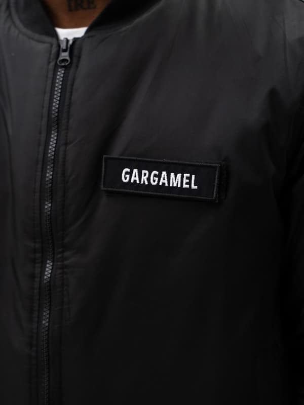 Herre bomberjakke sort / sort Smølferne Gargamel M