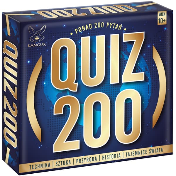 Quiz 200. Brädspel. Känguru