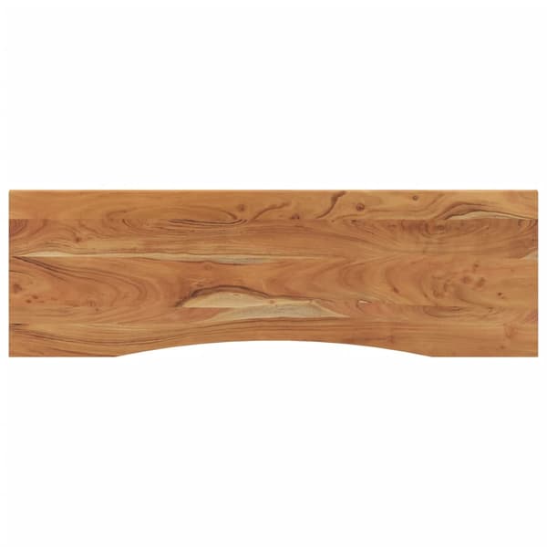 vidaXL skrivebordsplade 140x50x2,5 cm rektangulær massiv akacietræ