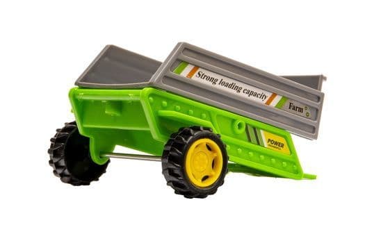 Traktor med släpvagn