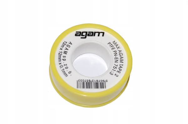 Agam 1020002 Teflontejp 12 mm 12 m
