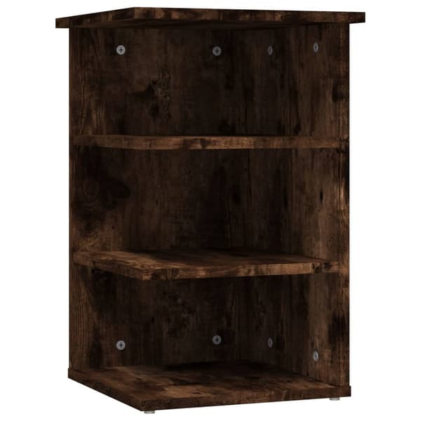 vidaXL sideskab røget eg 35x35x55 cm
