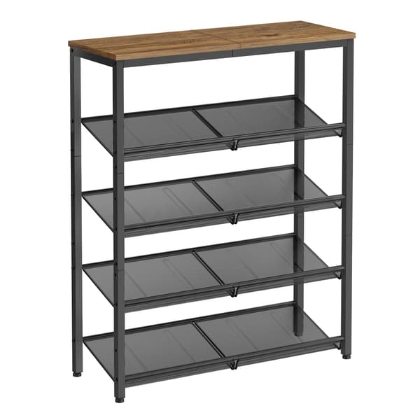 Stabilt LOFT skoskab med 5 niveauer