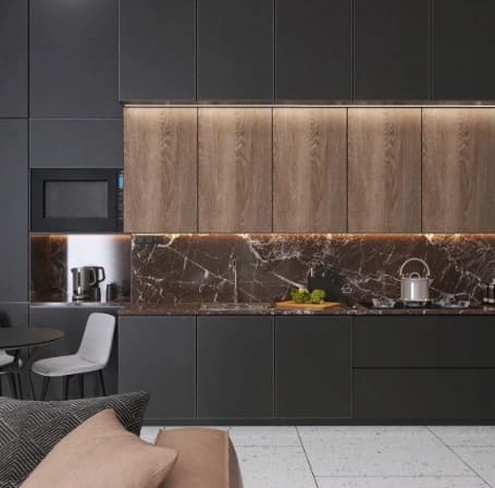 EcoLight frostad diffusor för hörnprofiler för LED-remsor 2m
