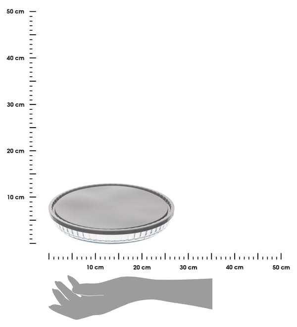 Keepeat pajform i glas 27,5 cm