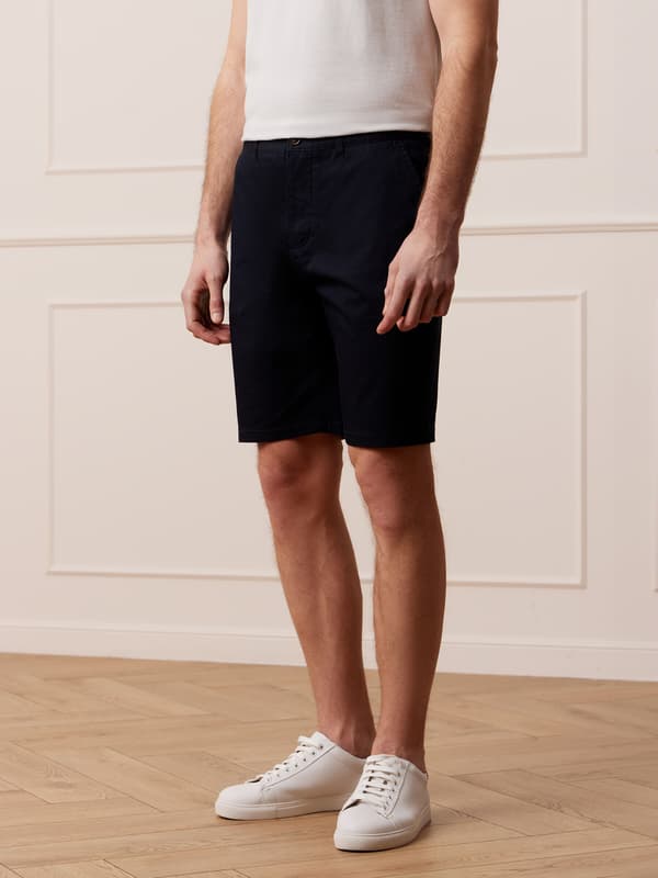 MARINEBLÅ MONKTON SHORTS 36