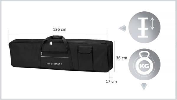 88 MusicMate MM-B88 Klavertaske