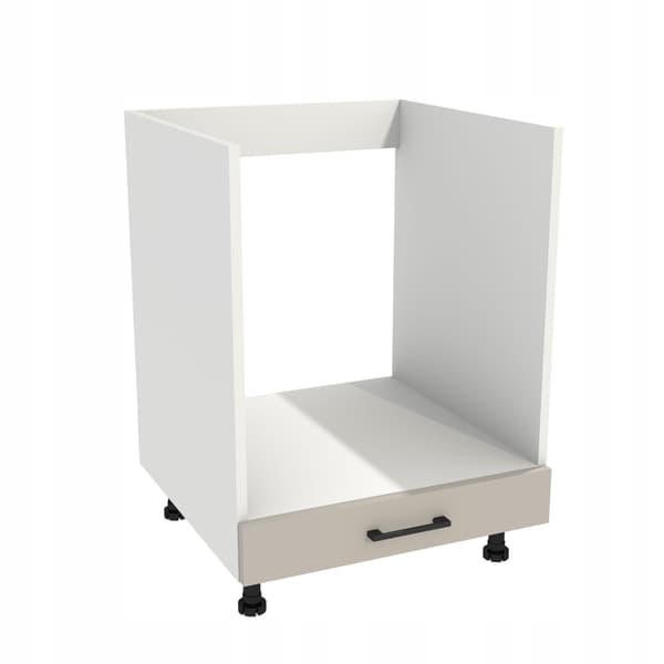 Underskåp för köksugn 60 CAPRI kaross Vit front Cashmere Matt