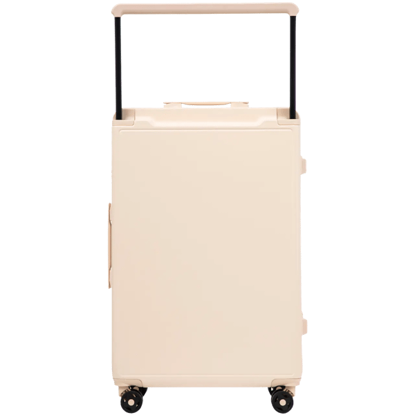 Stora vingar ABS+ 68 cm smutsig vit resväska