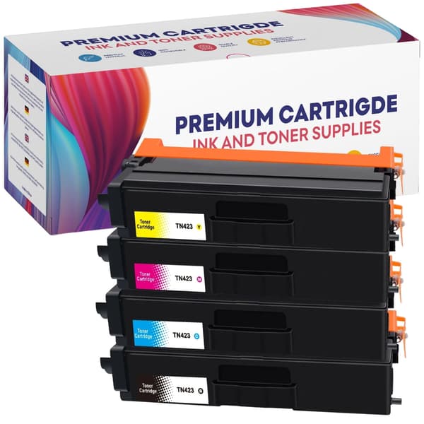 4 tonere til Brother GP-B423CMYK