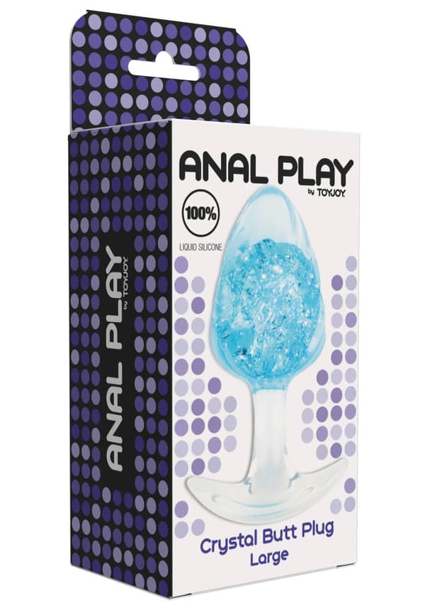 Kristall Analplugg Stor