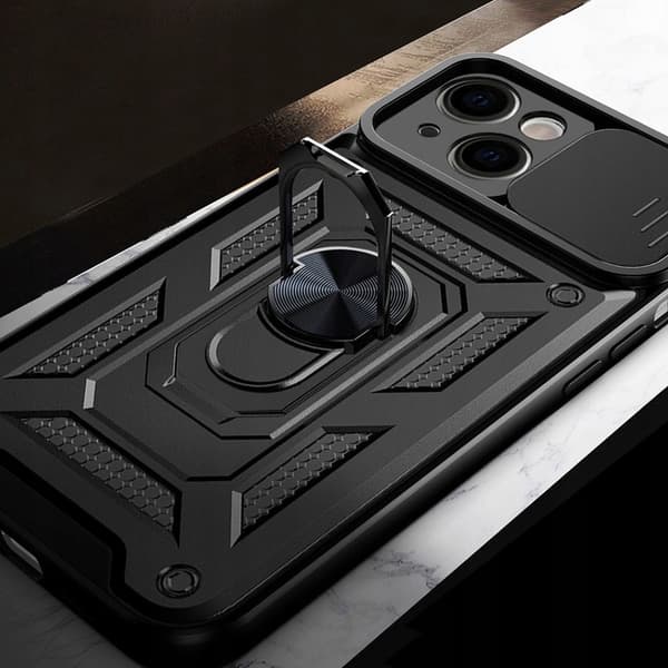 Skal till Samsung Galaxy S23 Plus SLIDE ARMOR BACK + GLAS