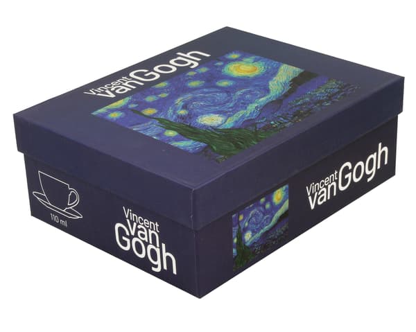 Set med 2 Van Gogh espressokoppar