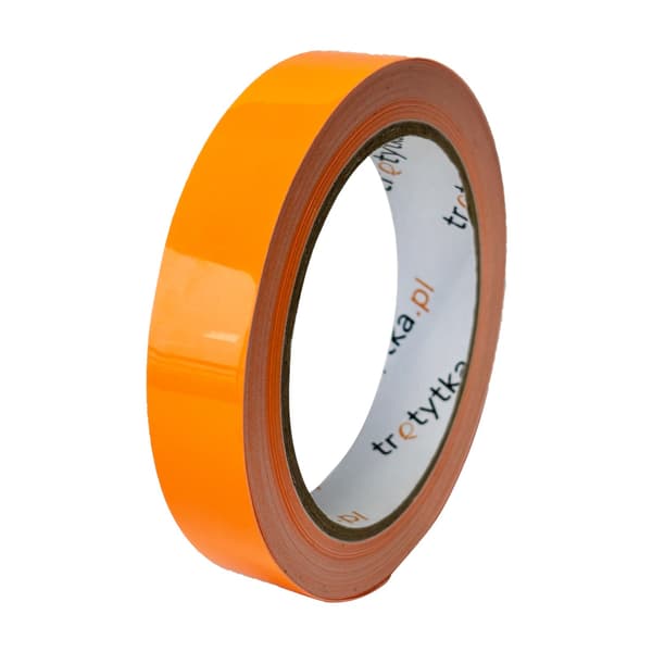 Fluorescerande tejp 20 mm x 10 m orange