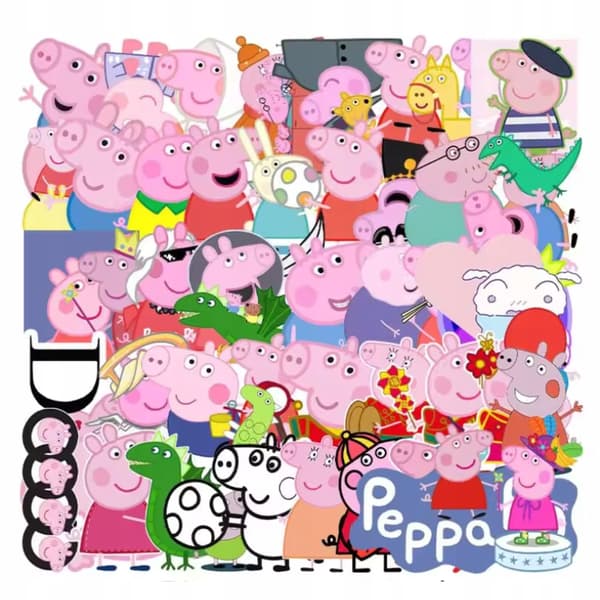 Peppa Pig -tarrasekoitus 50 kpl