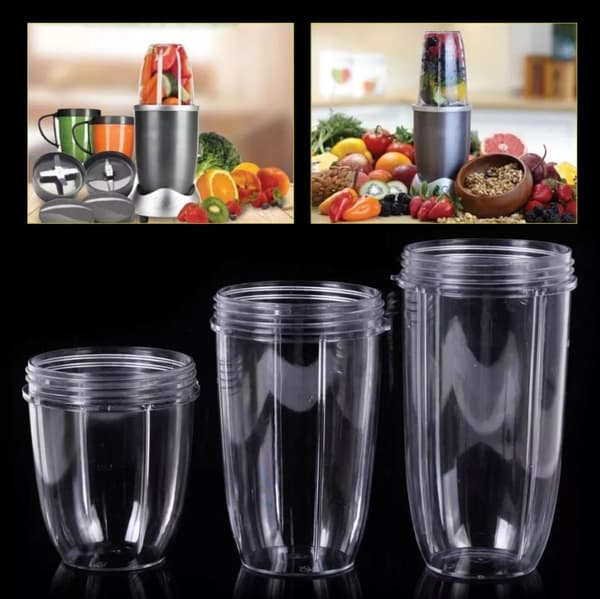 900ml kopp för nutribullet-flaska muggbehållare reservdel