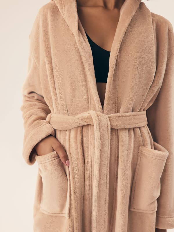 Brid Henderson Dame Badekåbe | Beige M