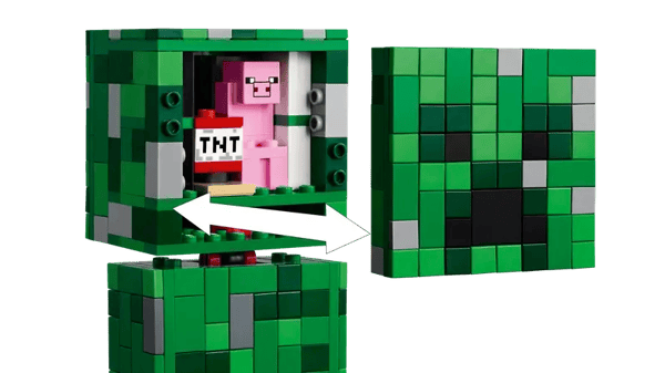LEGO Minecraft Creeper 665-delars set (21276)