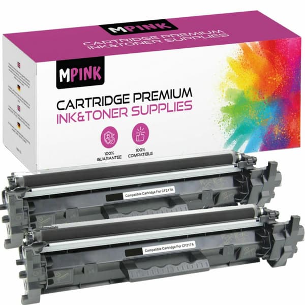 2x Toner til HP GP-HCF217A MED CHIP x2 GP