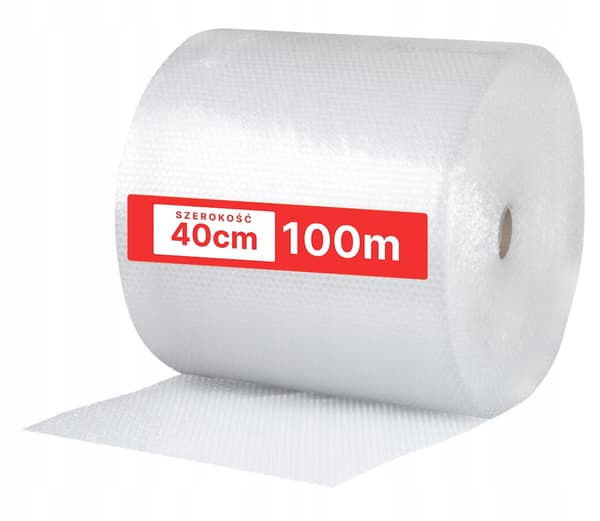 BUBBELPLAST 40CM BUBBELSKYDD STARK KVALITET 100M