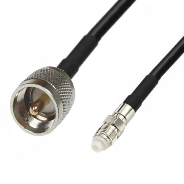 Antennekabel FME-stik / UHF-stik H155 2m