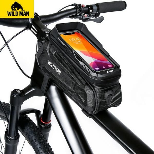 Steltaske, cykelholder WILDMAN XT5, sort