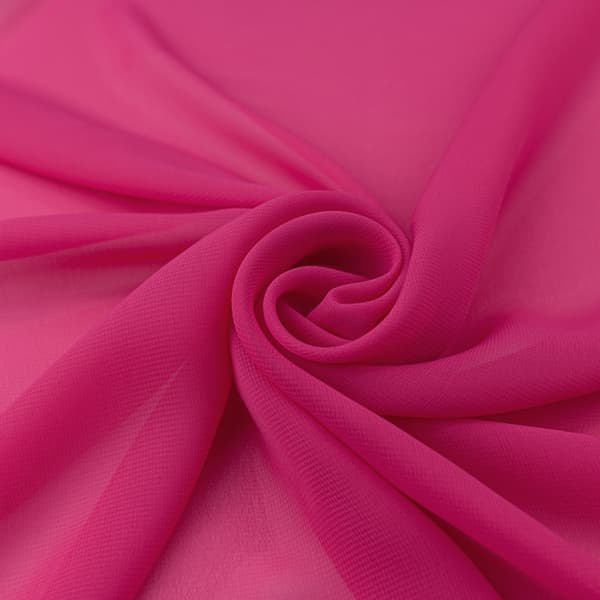 Sifonkimateriaalia, magenta väri