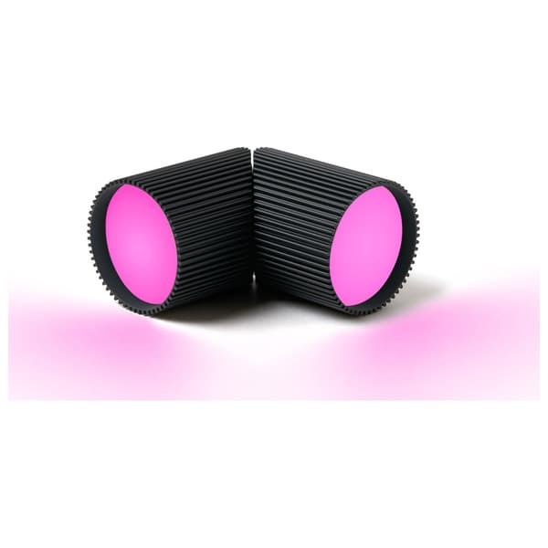 Lexon Ray Light magneettiset lamput mustat