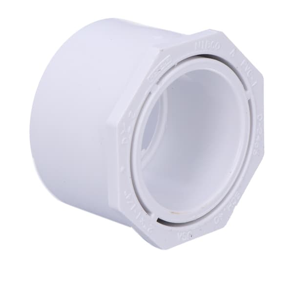 Reduktionsmuffe KZ/KW PVC-U 2x1 1/4"