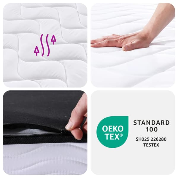 vidaXL Bonnell springmadras, medium fasthed, 100x200 cm