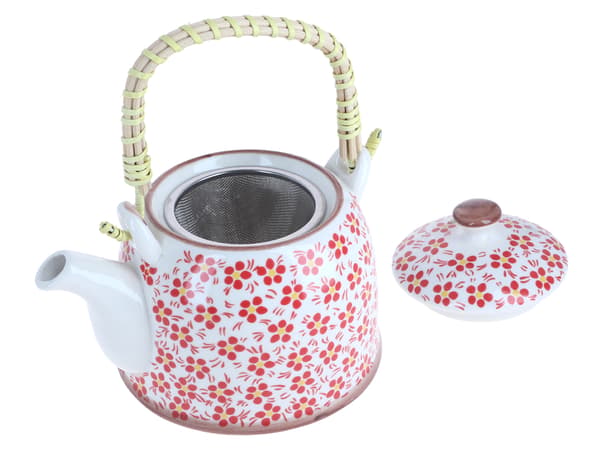 Keramisk elkedel med infuser