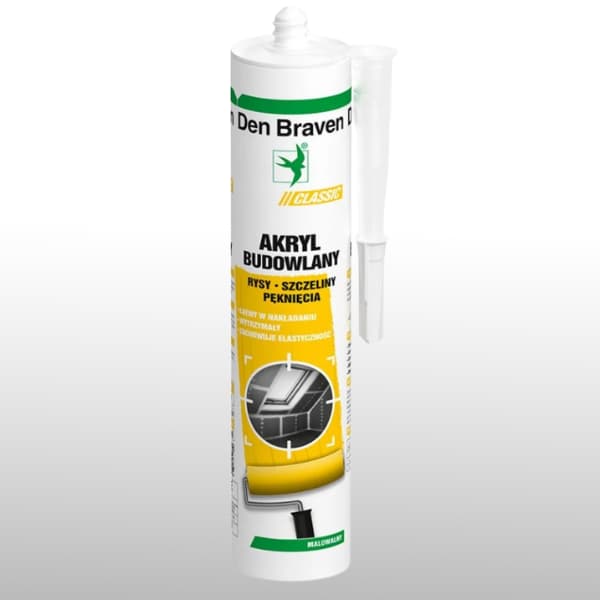 DEN braven Acryl 300ML rakennusvalkoinen