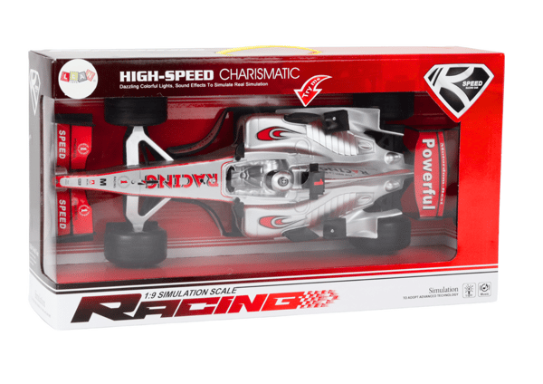1:9 Silver Motoriserade Sportbils Racerljud