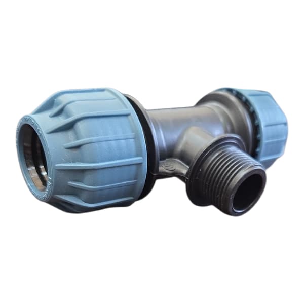 PE-T-stykke 32-3/4``M-32
