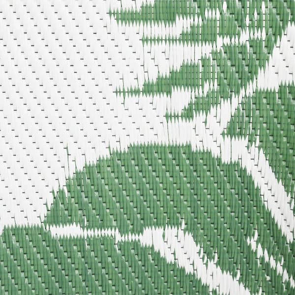 vidaXL Ulkomatto vihreä 190x290 cm PP