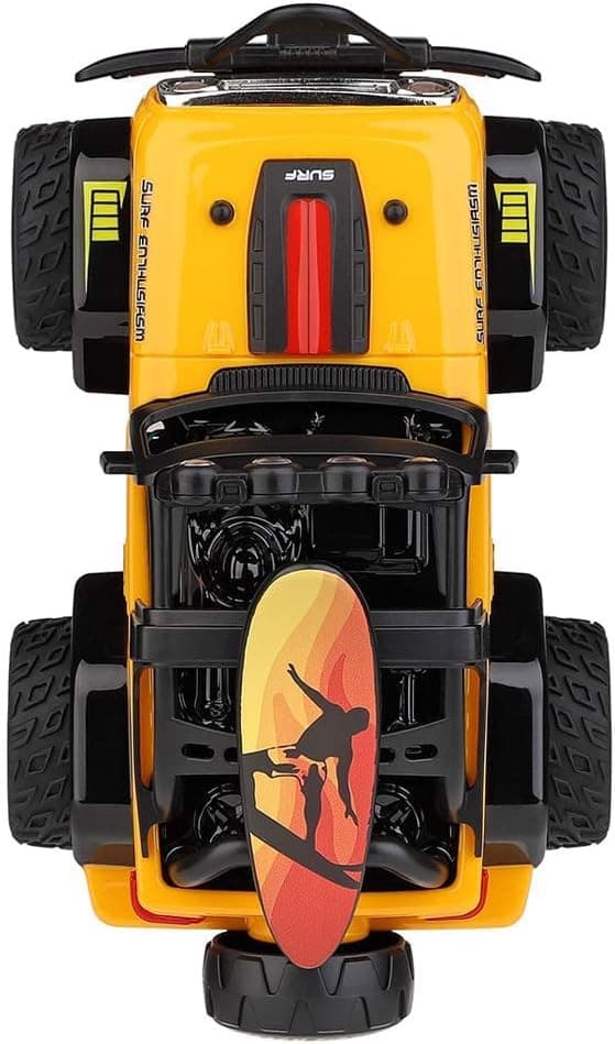 Fjärrstyrd SUV Terrängbil Gul